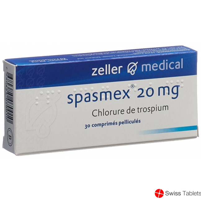Spasmex Filmtabletten 20mg 30 Stück buy online