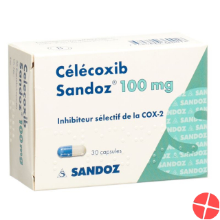 Celecoxib Sandoz Kaps 100 mg 30 pcs Celecoxib Sandoz Kaps 100 mg 30 pcs