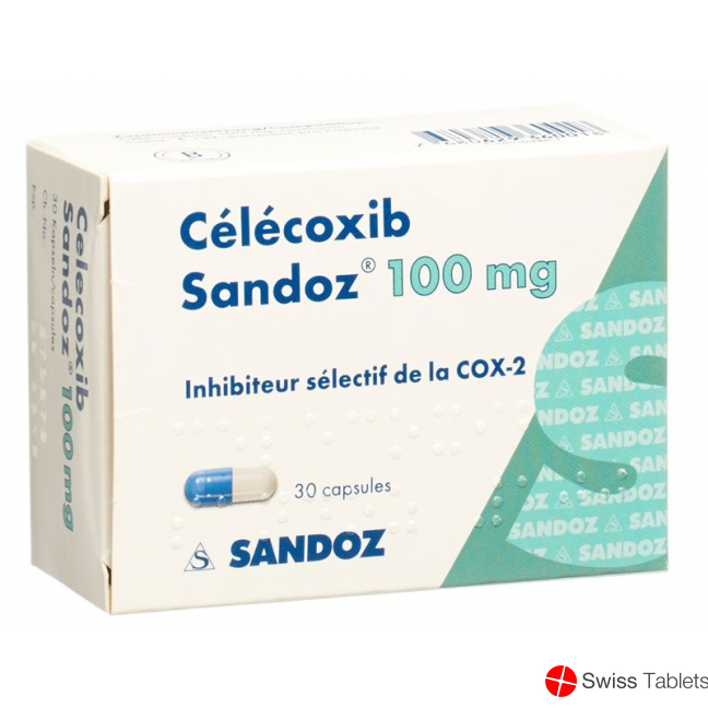 Celecoxib Sandoz Kaps 100 mg 30 pcs Celecoxib Sandoz Kaps 100 mg 30 pcs