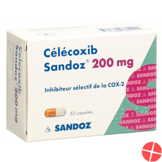Celecoxib Sandoz Kaps 200 mg 30 pcs Celecoxib Sandoz Kaps 200 mg 30 pcs