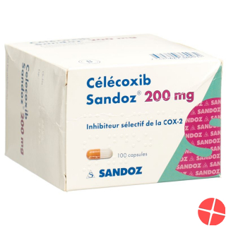 Celecoxib Sandoz Kaps 200 mg 100 pcs Celecoxib Sandoz Kaps 200 mg 100 pcs
