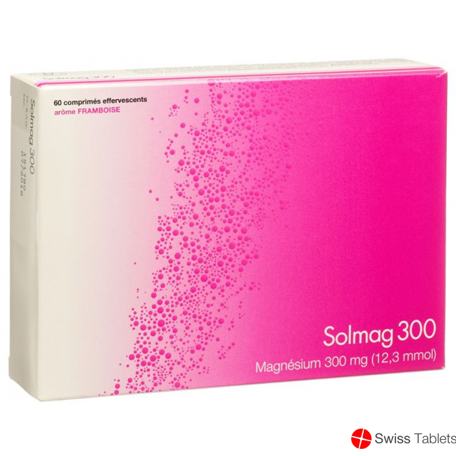 Solmag 300 Brausetabl raspberry flavor Ds 60 pcs