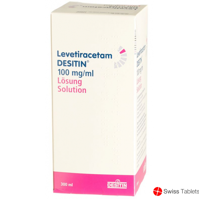 Levetiracetam DESITIN Lös 100 mg / ml Fl 300 ml