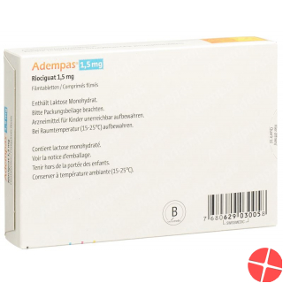Adempas Filmtabl 1.5 mg 42 pcs