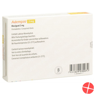 Adempas Filmtabl 2 mg 42 pcs