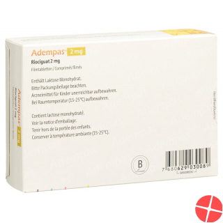 Adempas Filmtabl 2 mg 84 pcs