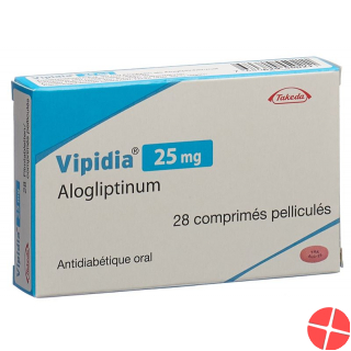 Vipidia Filmtabl 25 mg 28 pcs