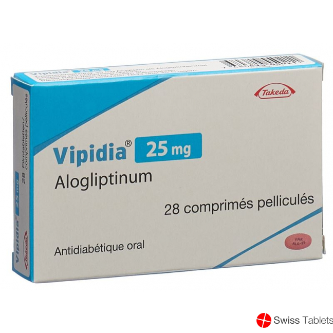 Vipidia Filmtabl 25 mg 28 pcs