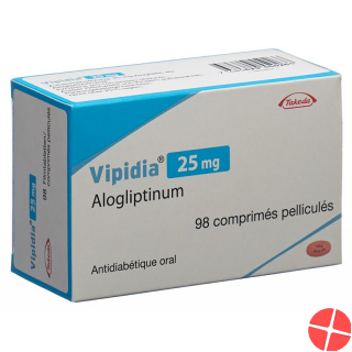 Vipidia Filmtabl 25 mg 98 pcs