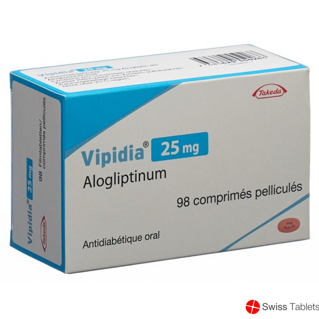 Vipidia Filmtabl 25 mg 98 pcs