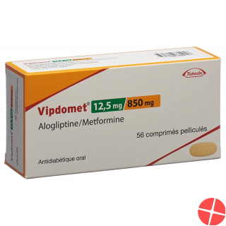 Vipdomet Filmtabl 12.5 / 850 mg 56 pcs
