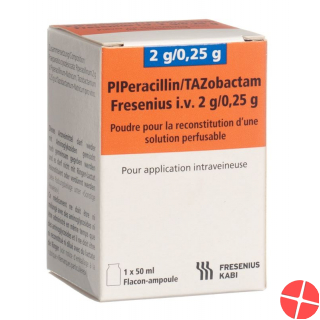 Piperacillin/tazob. Fresenius i.v. 2.25g Durchstechflasche