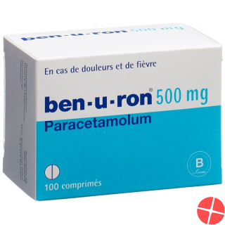 Ben-u-ron tablets 500 mg 100 pcs