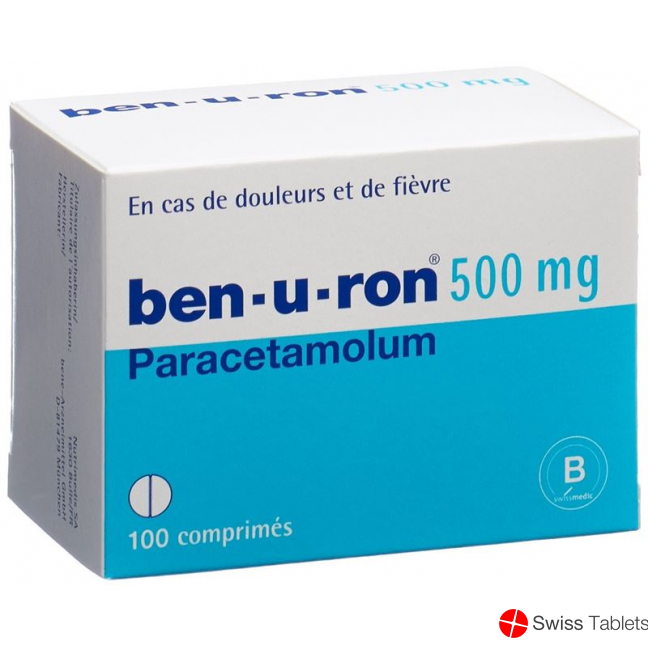 Ben-u-ron tablets 500 mg 100 pcs