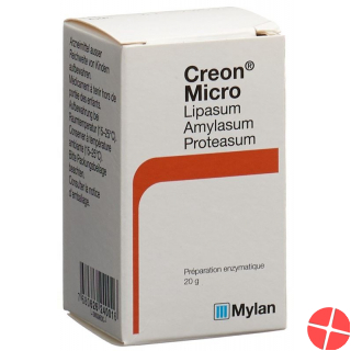 Creon micro micropellets Glasfl 20 g