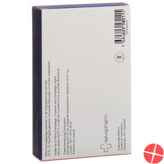 Esomeprazole Helvepharm Kaps 40 mg 56 pcs