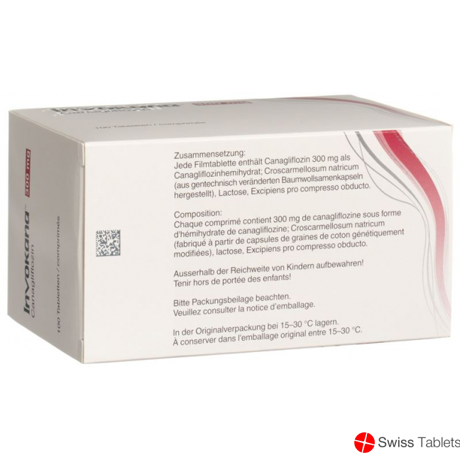 Invokana 300 mg 100 tablets