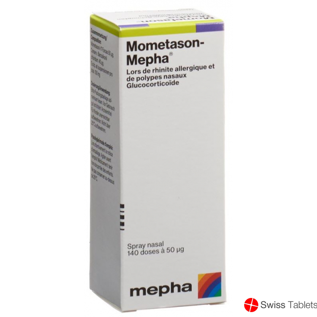 Mometasone nasal spray 50 mcg Mepha 140 Dos
