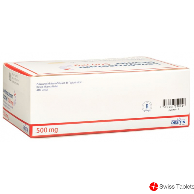 Levetiracetam DESITIN Filmtabl 500 mg 200 pcs