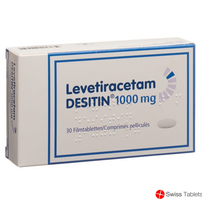 Levetiracetam 1000 mg DESITIN Filmtabl 30 pcs