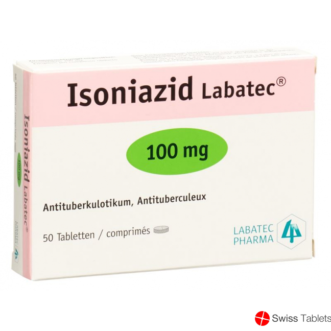 Isoniazid 100 mg tbl Labatec 50 pcs