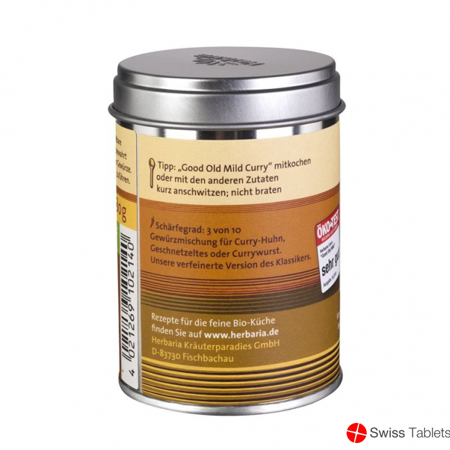 Herbaria Good Old Mild Curry Bio 80g buy online