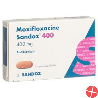 Moxifloxacin Sandoz Filmtabl 400 mg of 7 pcs