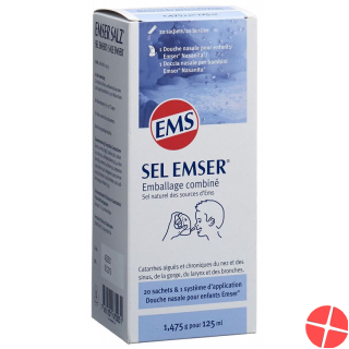 Emser salt Kombipack children nasal douche