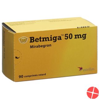 Betmiga Ret tbl 50 mg 90 pcs