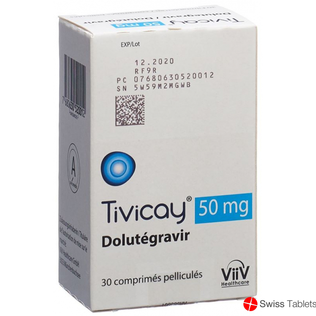 Tivicay Filmtabl 50 mg Fl 30 pcs