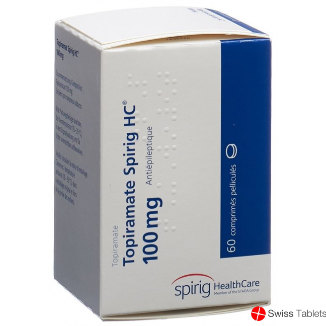 Topiramate Spirig HC Filmtabl 100 mg Ds 60 pcs
