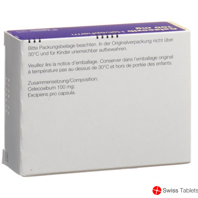 Celecoxib Helvepharm Kaps 100 mg 30 pcs Celecoxib Helvepharm Kaps 100 mg 30 pcs
