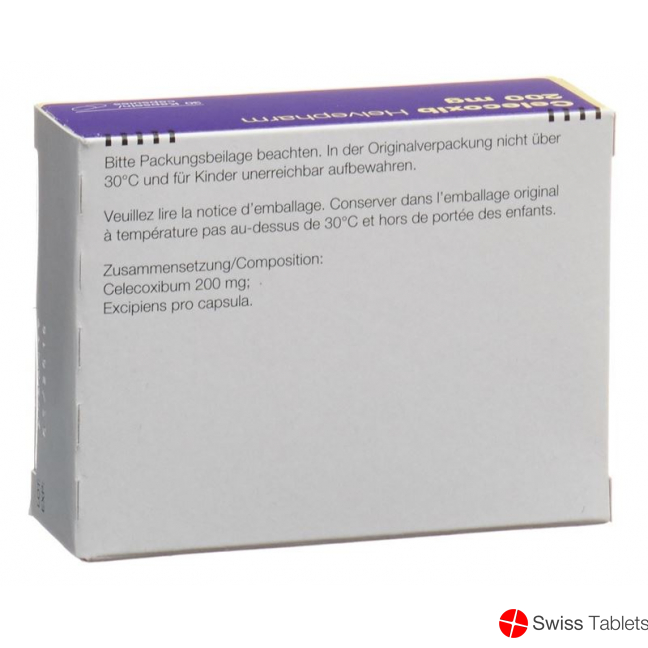Celecoxib Helvepharm Kaps 200 mg 30 pcs Celecoxib Helvepharm Kaps 200 mg 30 pcs