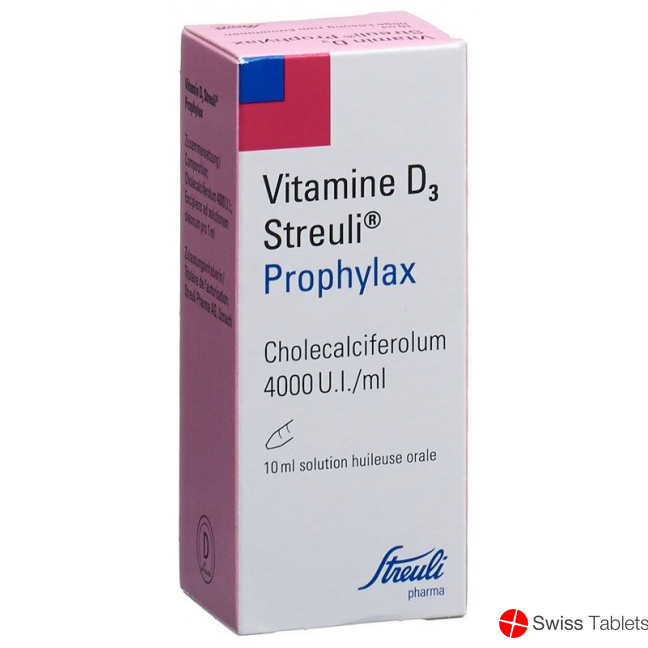 Vitamin D3 Streuli 4000 IU / ml oral solution 10 ml Prophylax