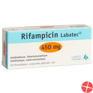 Rifampicin Labatec Filmtabl 450 mg 30 pcs