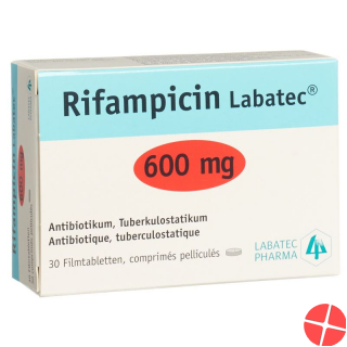 Rifampicin Labatec Filmtabl 600 mg 30 pcs