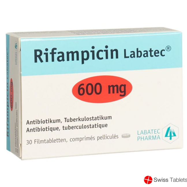 Rifampicin Labatec Filmtabl 600 mg 30 pcs