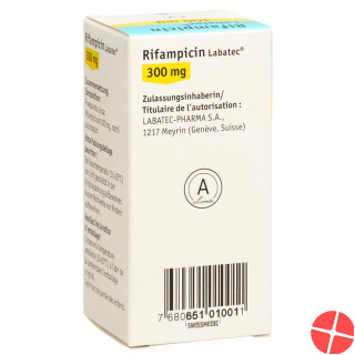 Rifampicin Labatec dry sub 300 mg i.v. pierce