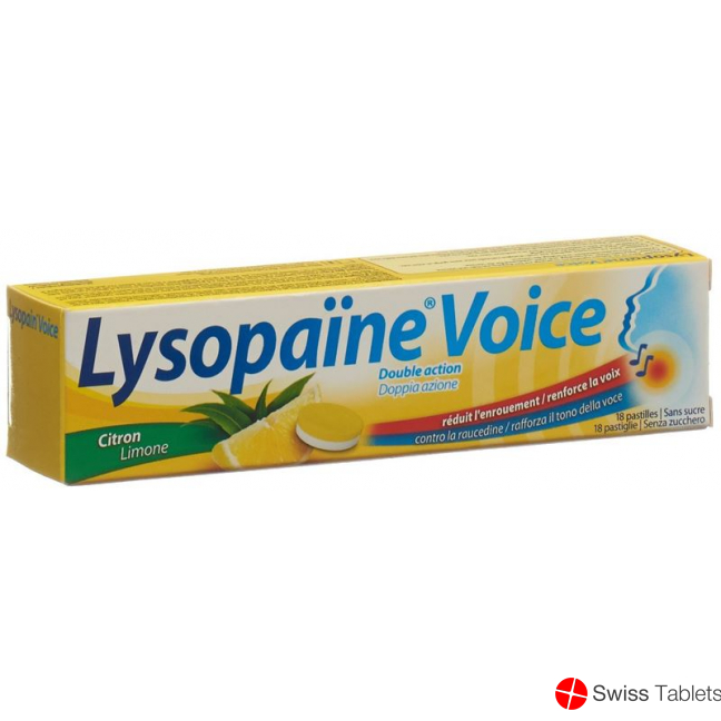 Lysopain Voice lozenges 18 pcs