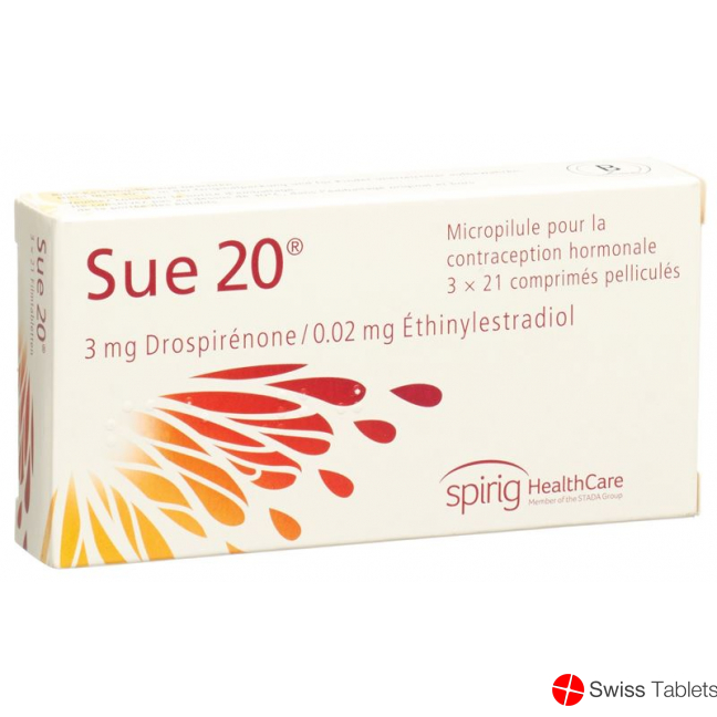 Sue 20 Filmtabl 3 x 21 pcs