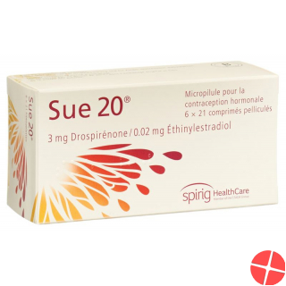 Sue 20 6 x 21 tablets Sue 20 6 x 21 tablets