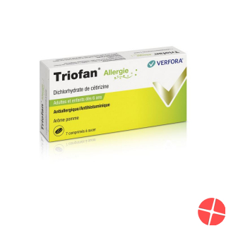 Triofan allergy Lutschtabl 7 pcs