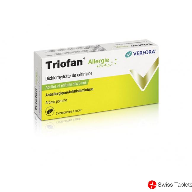 Triofan allergy Lutschtabl 7 pcs