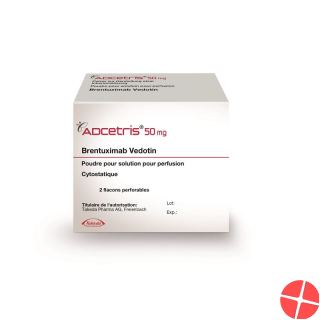 Adcetris Trockensub 50 mg Durchstf 2 pcs