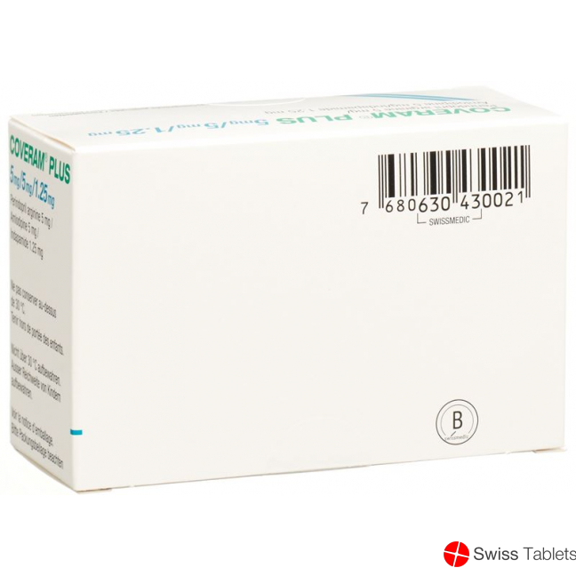 Coveram plus Filmtabl 5/5 / 1.25mg Ds 90 pcs