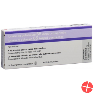 Potassium iodide 65 AApot tbl 65 mg 12 pcs