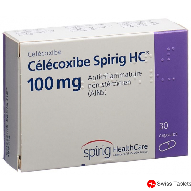 Celecoxib Spirig HC Kaps 100 mg 30 pcs