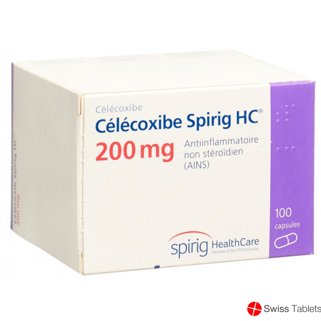 Celecoxib Spirig HC Kaps 200 mg 100 pcs