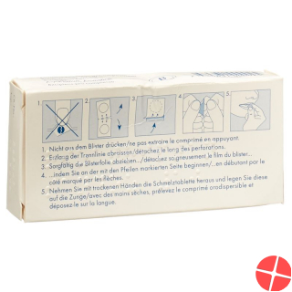 Rizatriptan Sandoz Schmelztabl 10 mg 3 pcs
