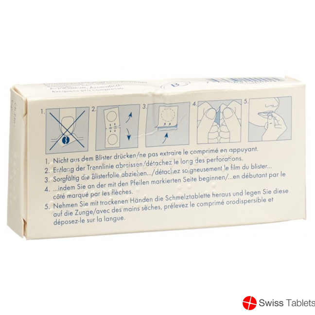Rizatriptan Sandoz Schmelztabl 10 mg 3 pcs